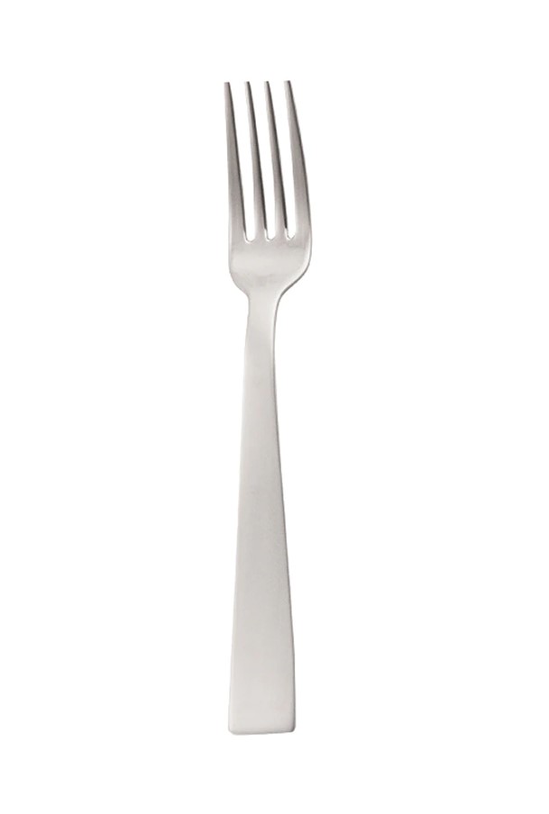 satin 4 tine dessert fork by itself