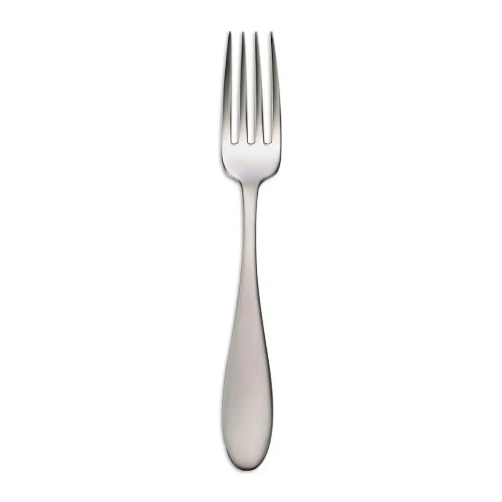 satin salad fork standing up