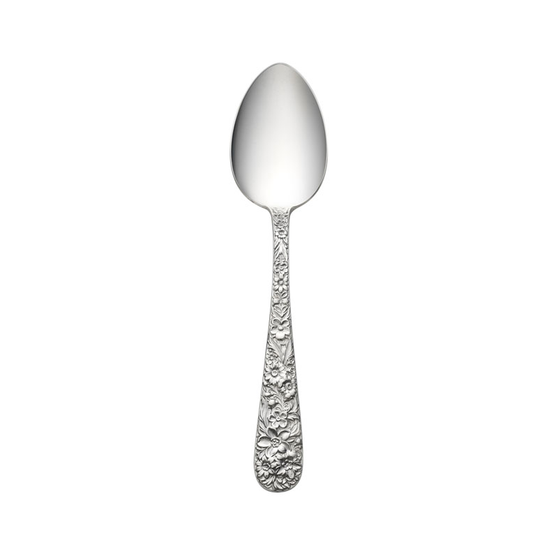 Repousse silverware on sale