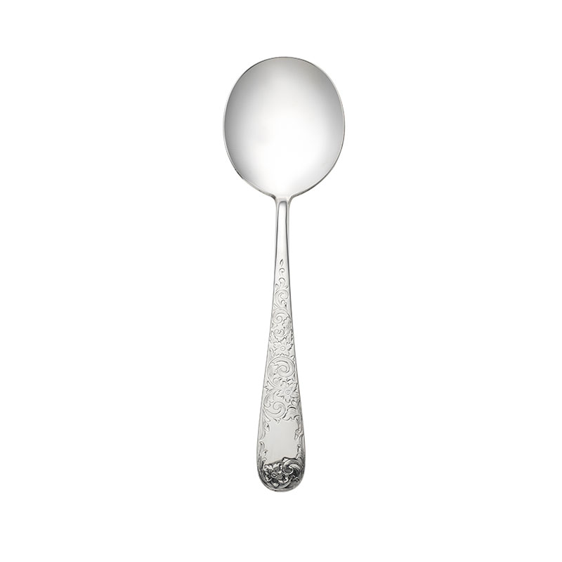 Salad Serving Spoon, Sterling