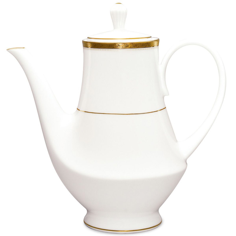 Charlotta Gold Coffee Server