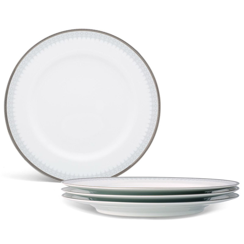 Silver Colonnade Dinner Plate Set of 4