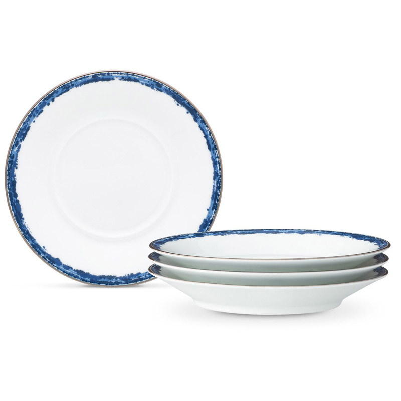 Blue Rill Saucer Set of 4