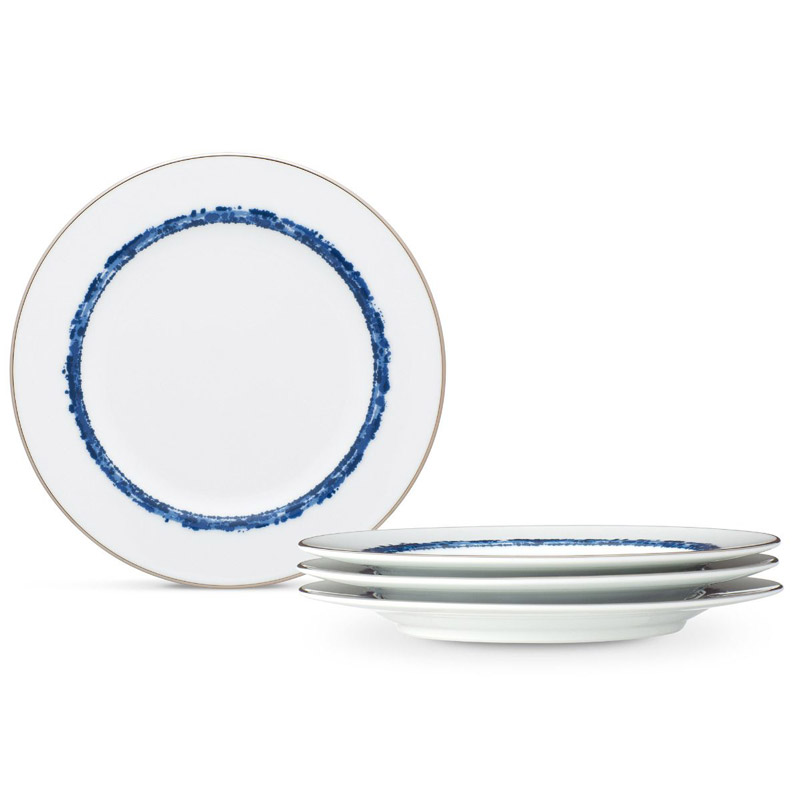 Blue Rill Bread and Butter Plate Set of 4