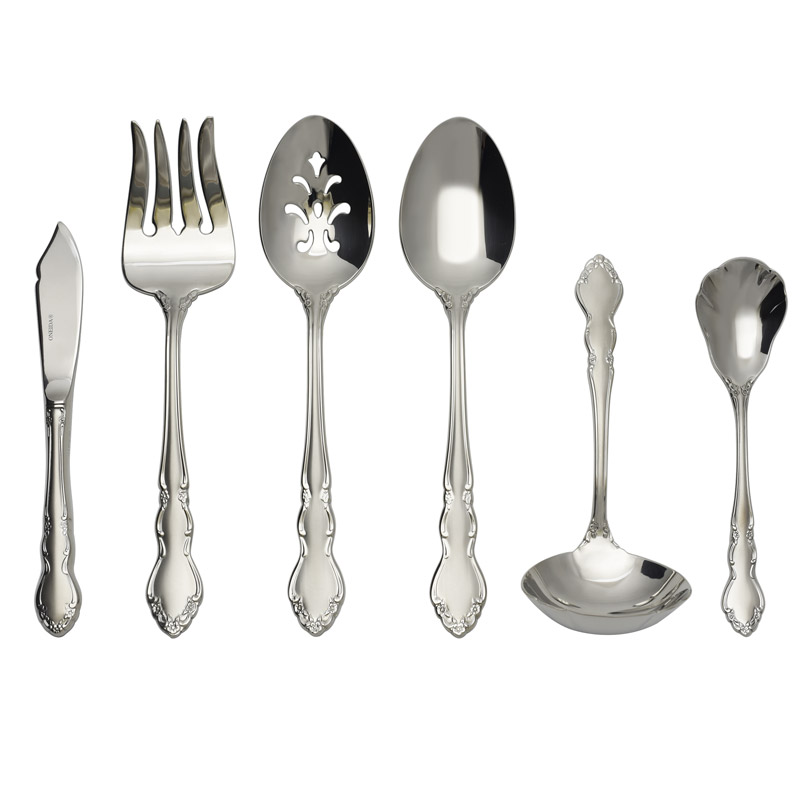 Satin Dover 6pc Serving Set