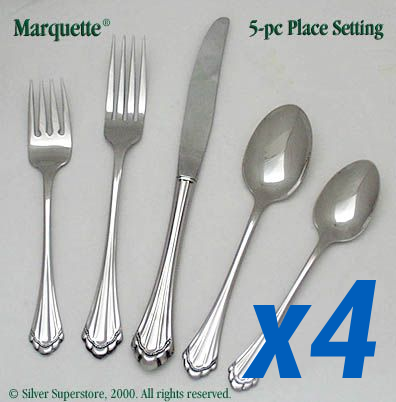 Marquette 20pc Service for 4