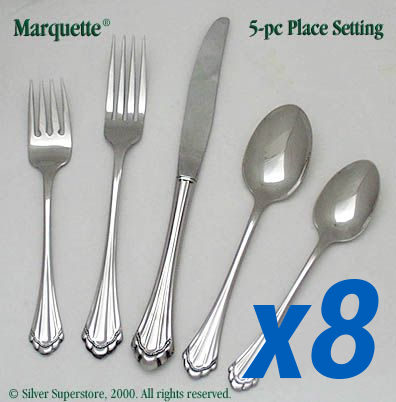 Marquette 40pc Service for 8