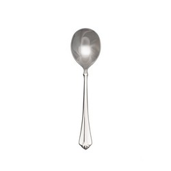 A photo of Oneida Juilliard Round Bowl Soup Spoon 7 inches