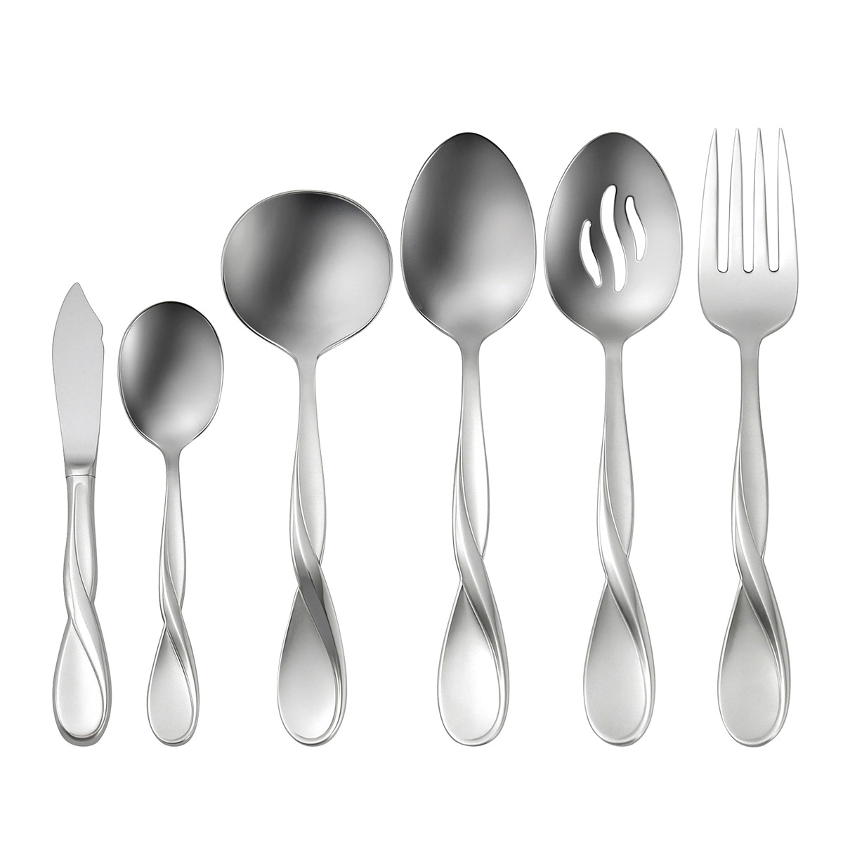 Satin Aquarius 6pc Serving Set