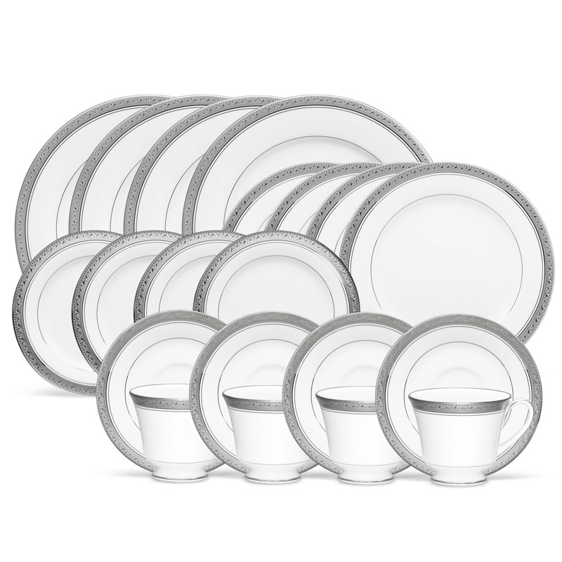 Crestwood Platinum 20pc Set, Service for 4