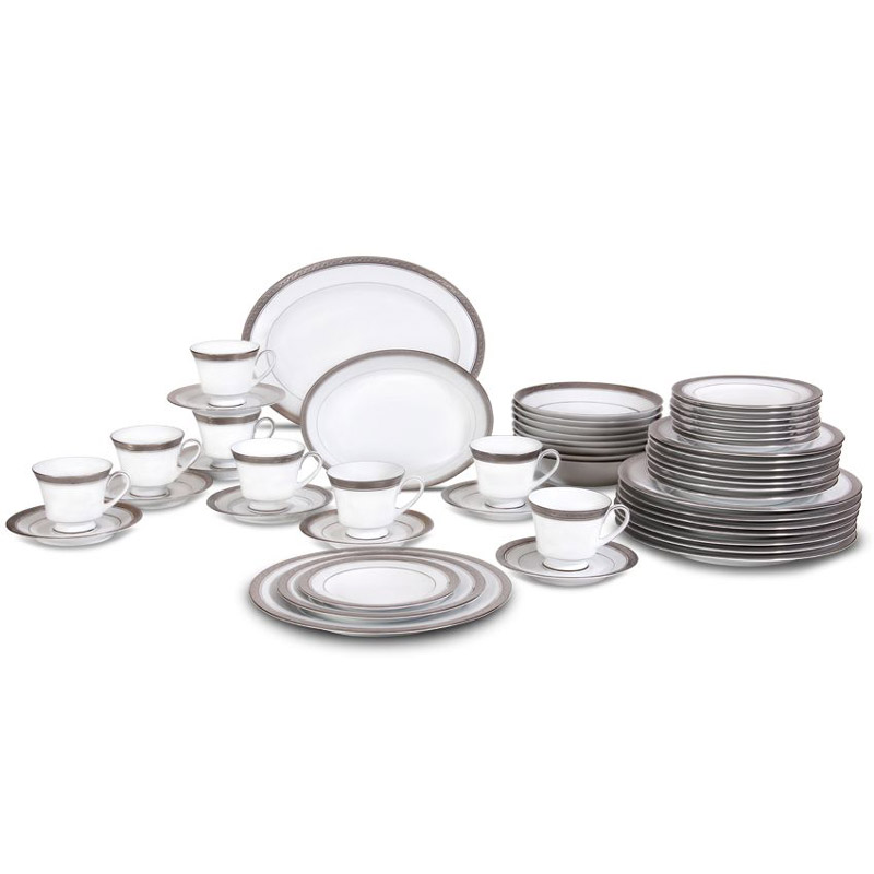 Crestwood Platinum 50pc Set, Service for 8