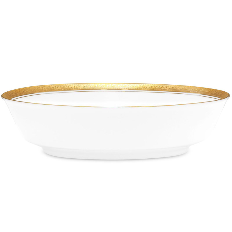 Crestwood Gold Oval Vegetable