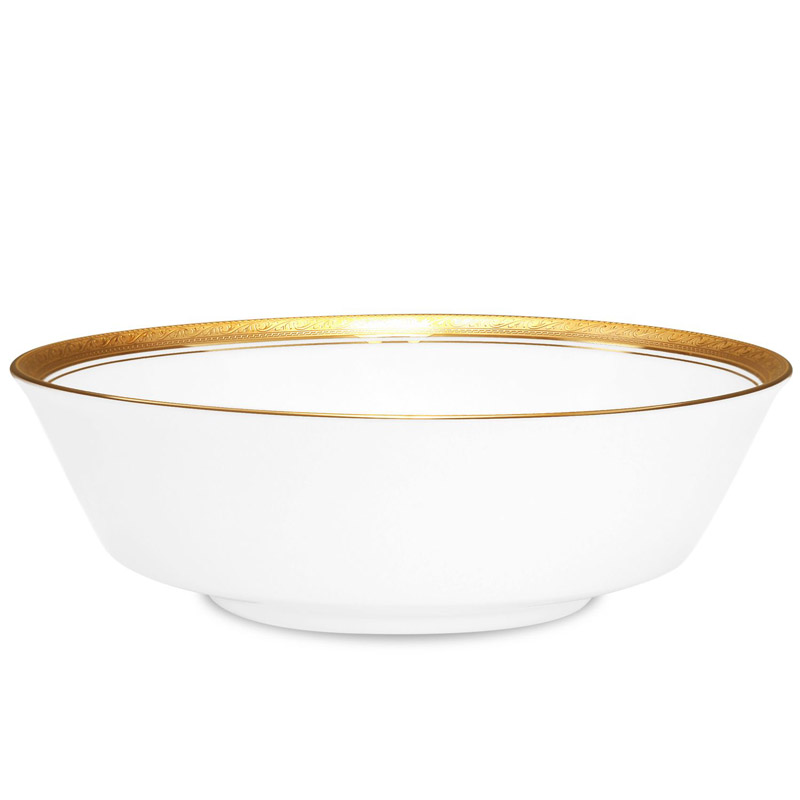 Crestwood Gold Round Vegetable Bowl, 40oz.