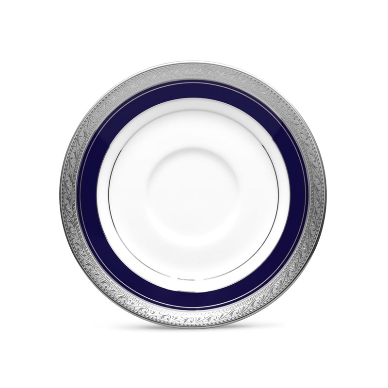 Crestwood Cobalt Platinum Saucer