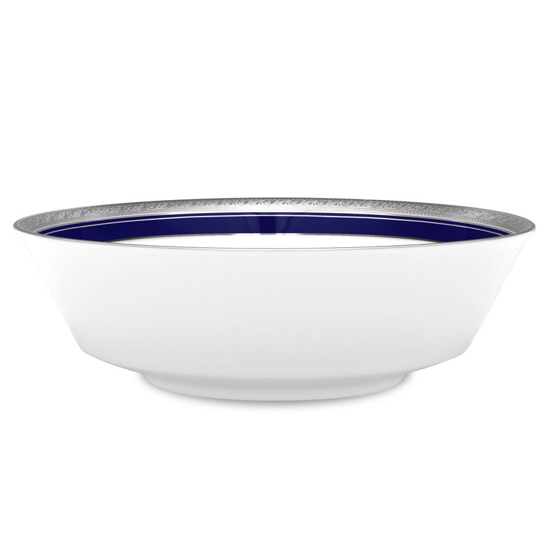 Crestwood Cobalt Platinum Round Vegetable (Salad Bowl)