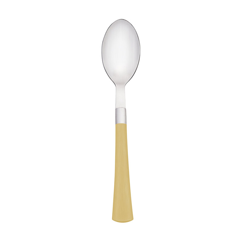 Colorware Mustard Oval Soup Spoon