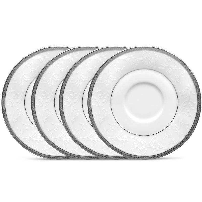 Regina Platinum Saucer Set of 4