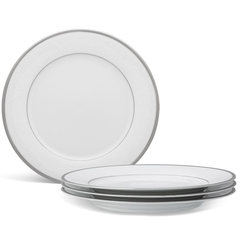 Regina Platinum Dinner Plate Set of 4