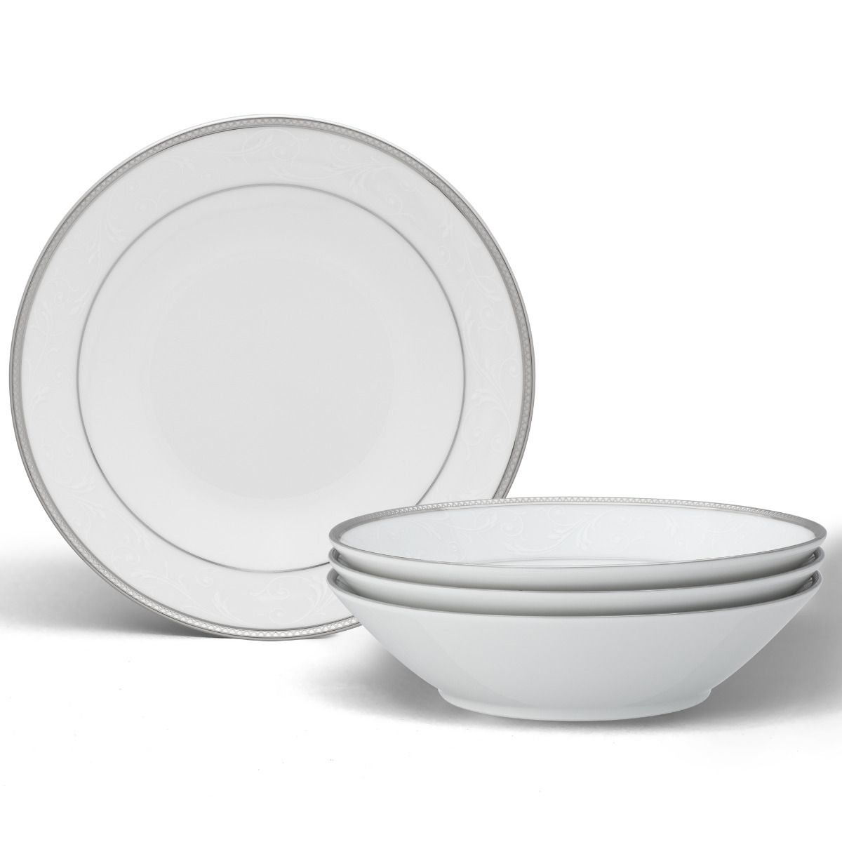 Regina Platinum Soup Bowl Set of 4