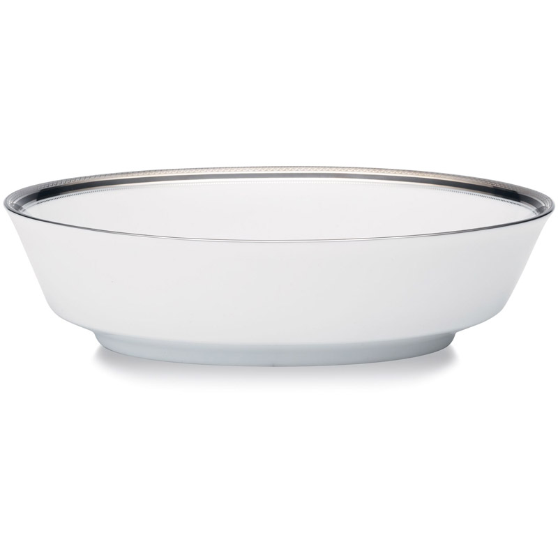 Austin Platinum Oval Vegetable Bowl, 32oz.