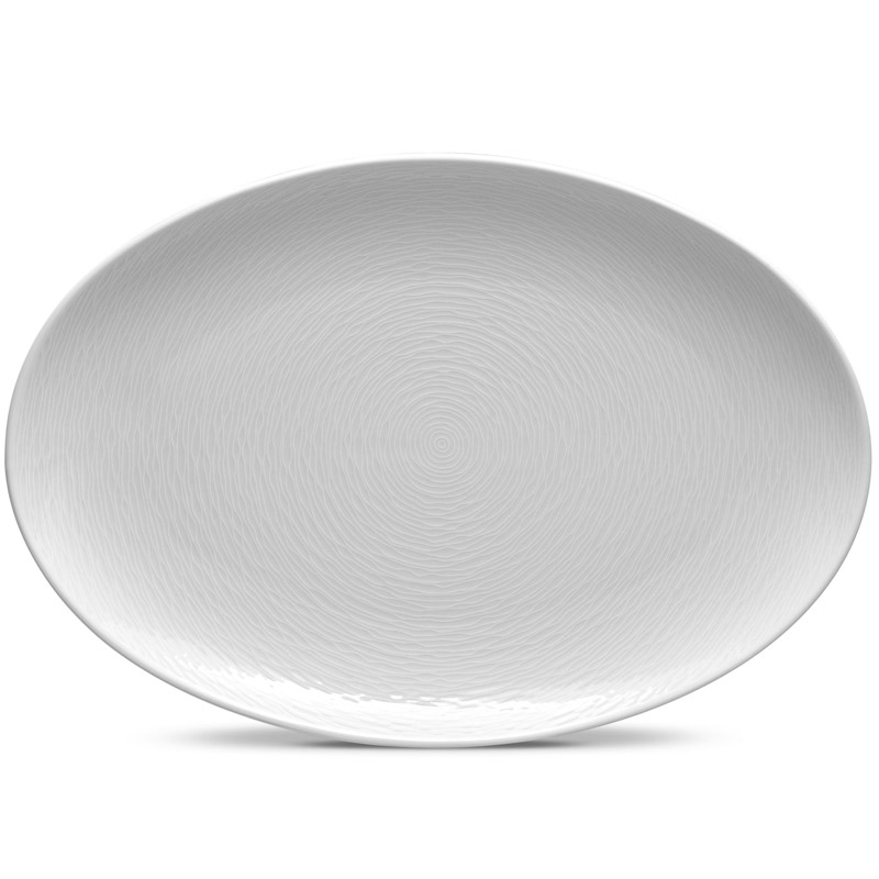 WoW Swirl Oval Platter 16in.