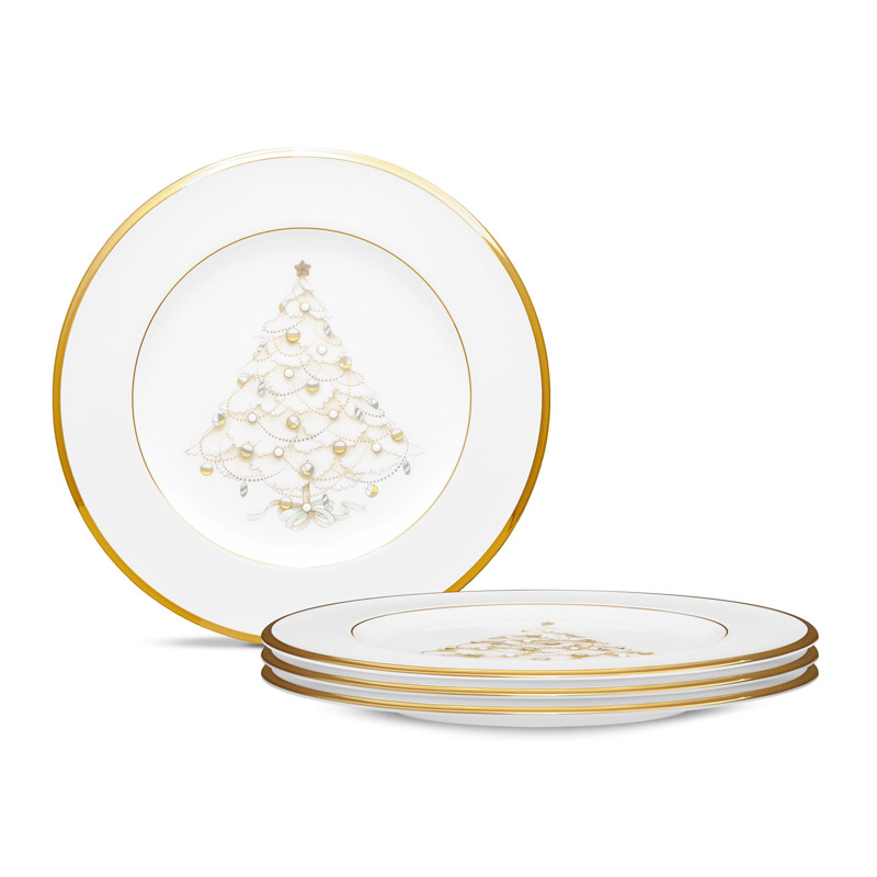 Palace 8.5 Holiday Accent Plate, S/4