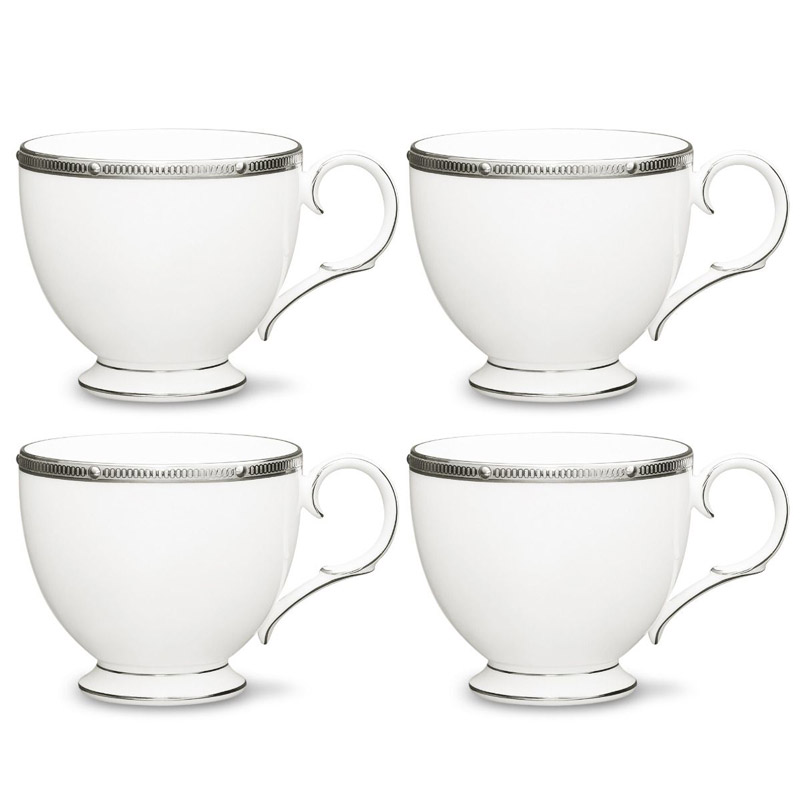 Rochelle Platinum Cup Set of 4