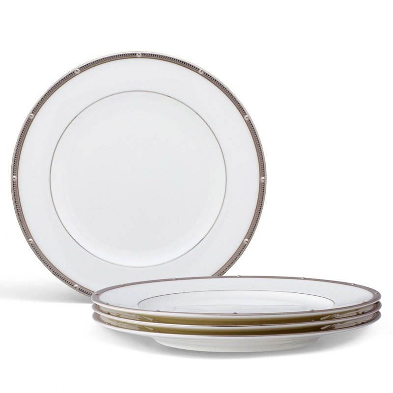 Rochelle Platinum Salad Plate Set of 4