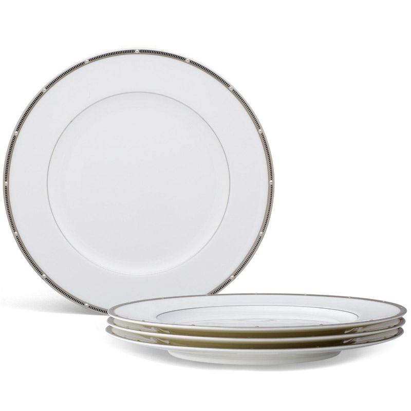 Rochelle Platinum Dinner Plate Set of 4