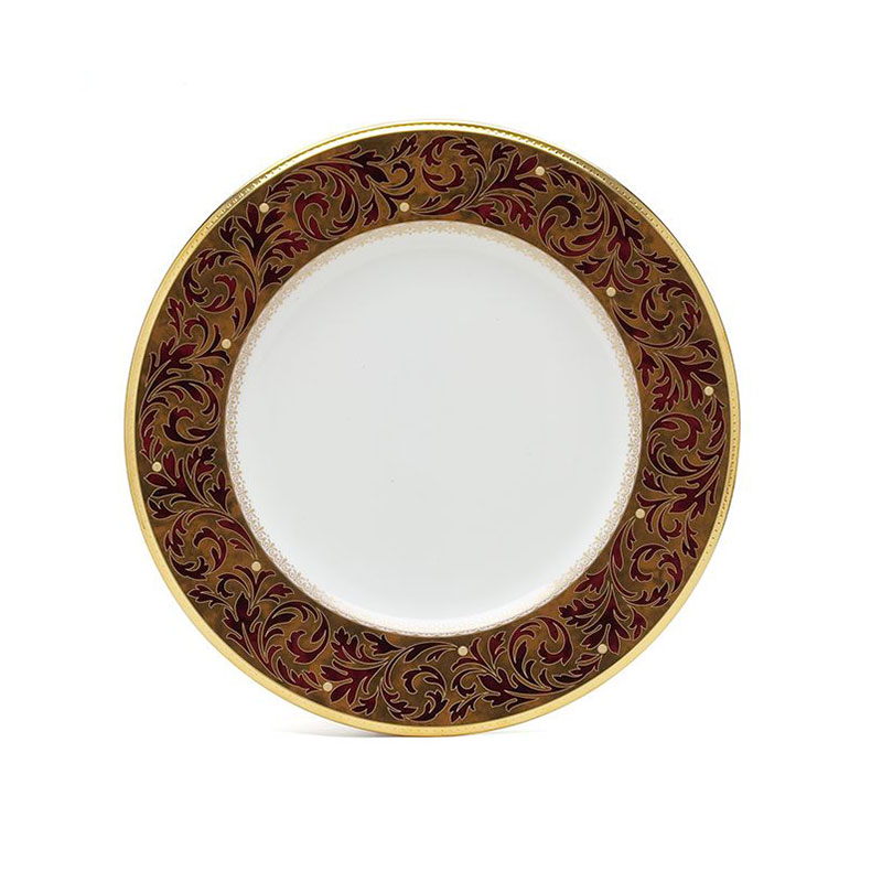 Xavier Gold Dinner Plate, 10.75in.