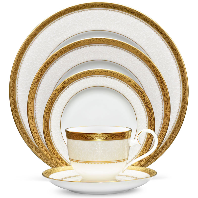 Odessa Gold 5pc Place Setting