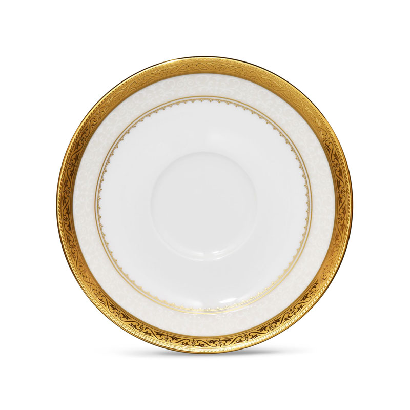 Odessa Gold Saucer, 6in.