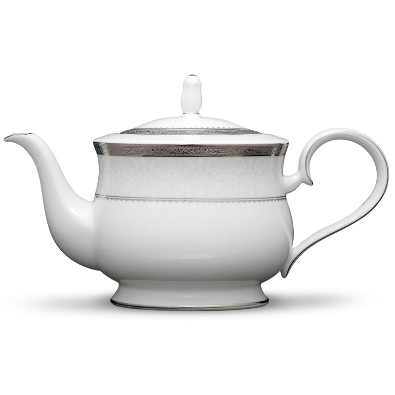 Odessa Platinum Teapot, 43oz.