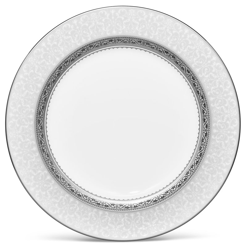 Odessa Platinum Accent Plate, 9in.