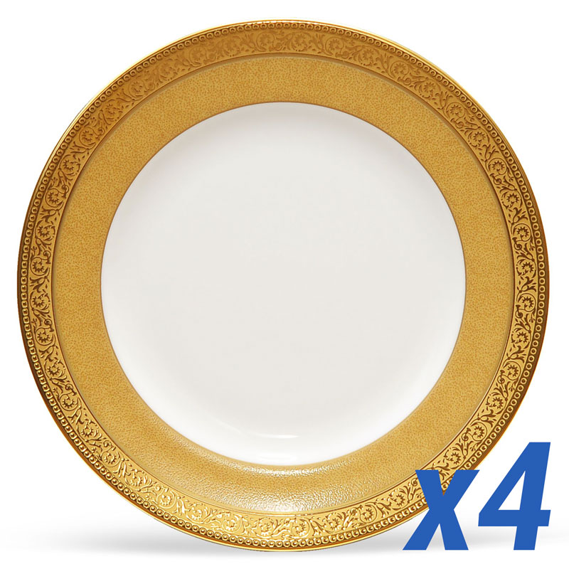 Summit Gold Bread and Butter Plate, Set of 4