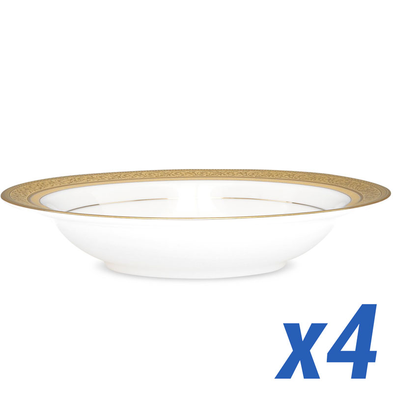 Summit Gold Fruit Bowls, Set of 4