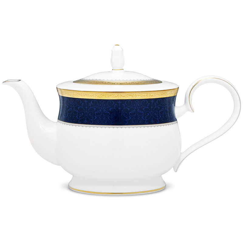 Odessa Cobalt Gold Teapot