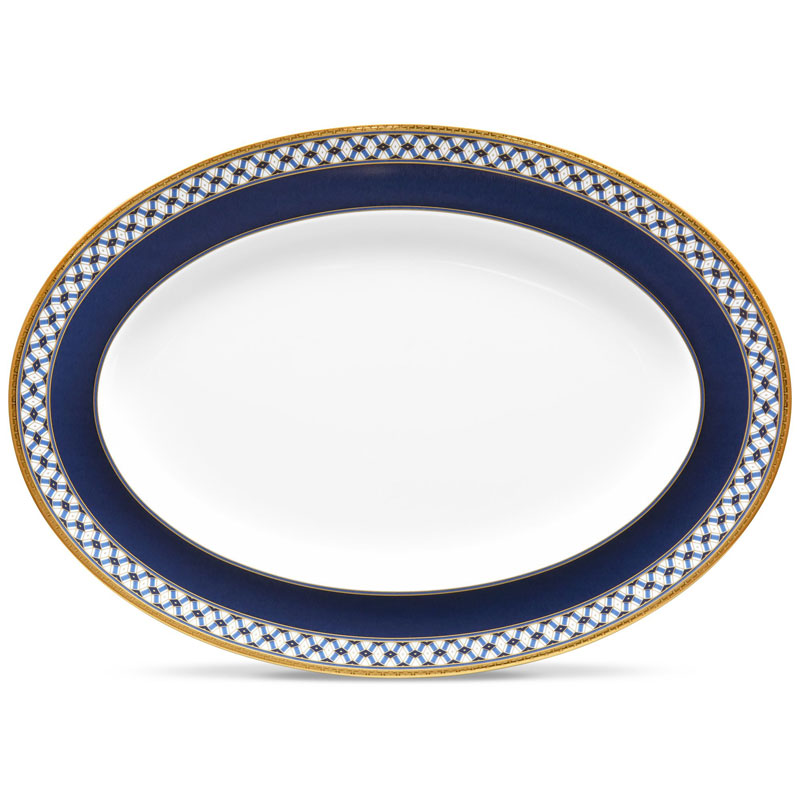 Blueshire Oval Platter, 14in.