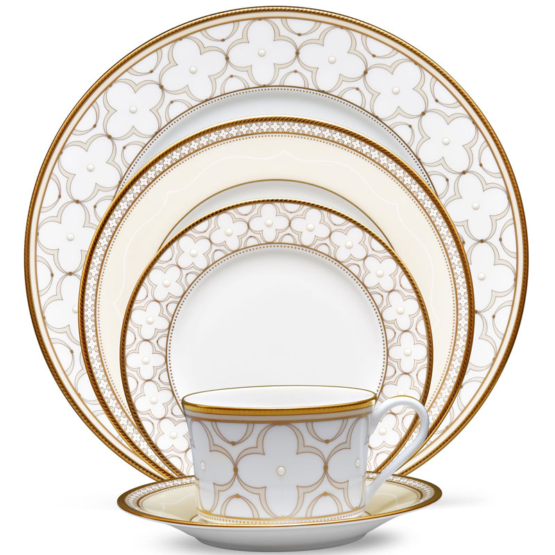 Trefolio Gold 5pc Place Setting