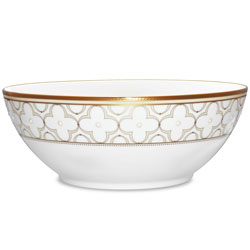 A photo of Trefolio Gold Large Round Bowl