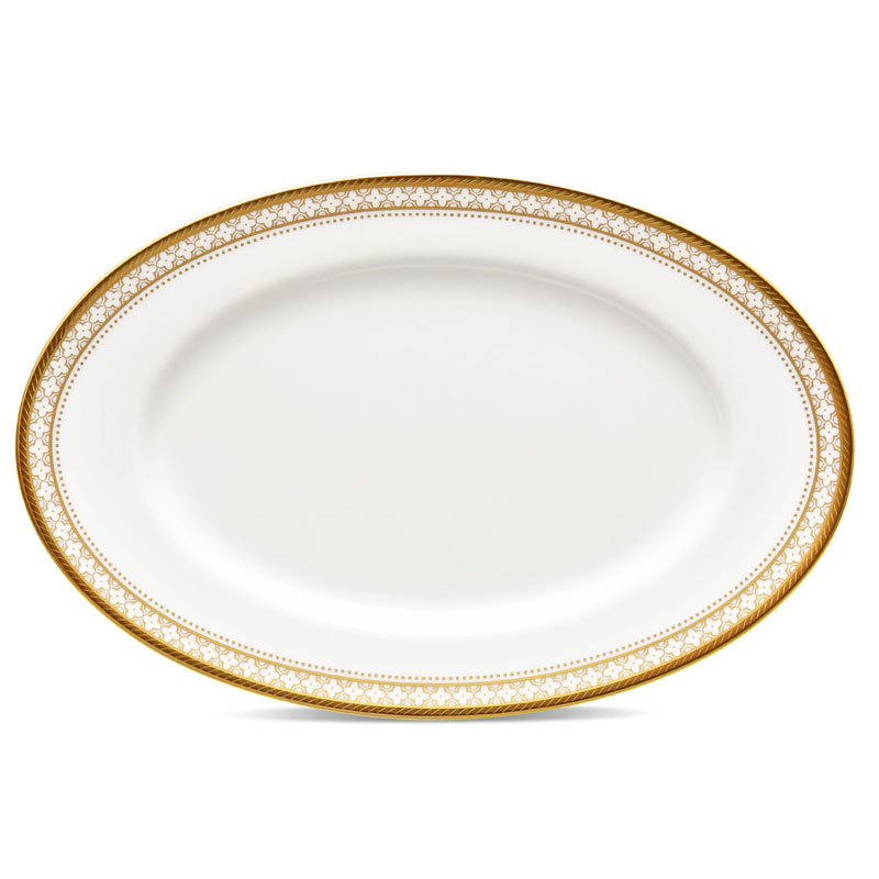 Trefolio Gold Butter Relish Tray