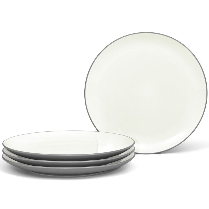 Colorwave Slate Coupe Dinner Plate Set of 4