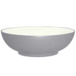 A photo of Colorwave Slate Round Vegetable Bowl