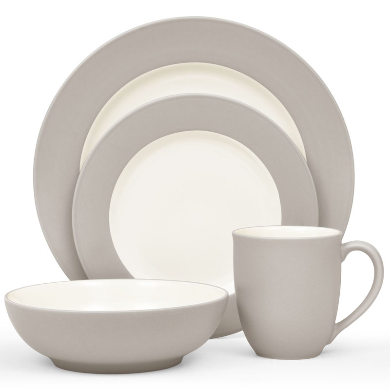 Colorwave Sand 4pc Place Setting, Rim