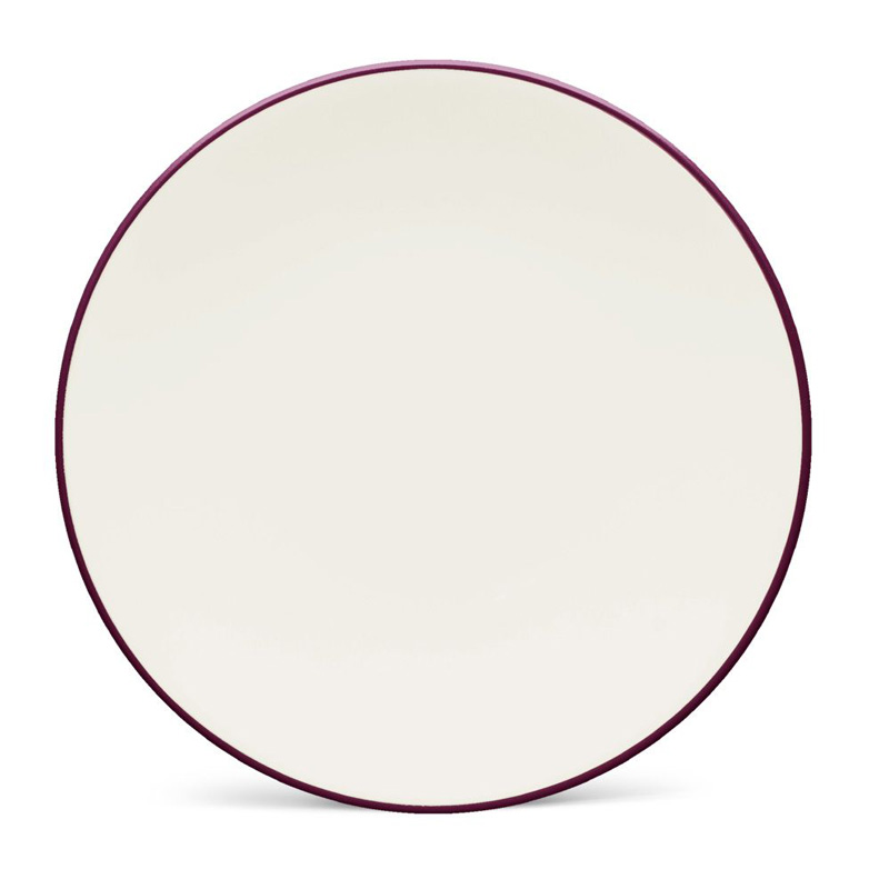 Colorwave Burgundy Salad Plate, Coupe