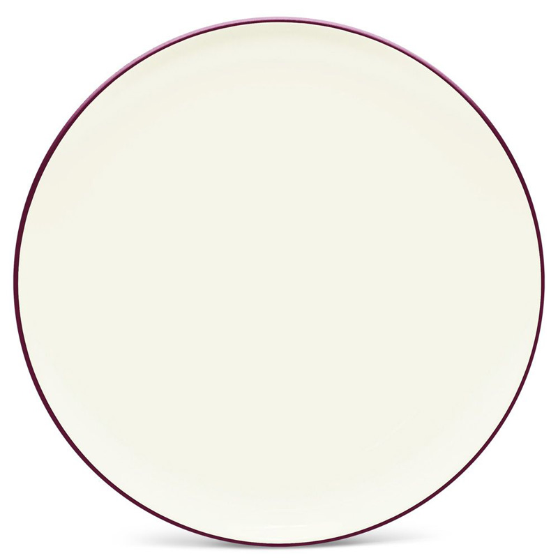 Colorwave Burgundy Dinner Plate, Coupe