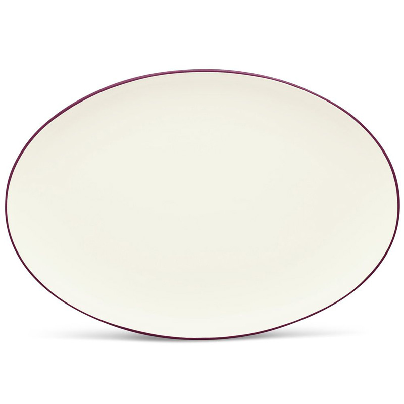 Colorwave Burgundy Oval Platter