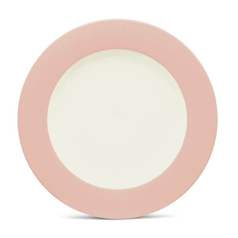 Colorwave Pink Rim Salad Plate