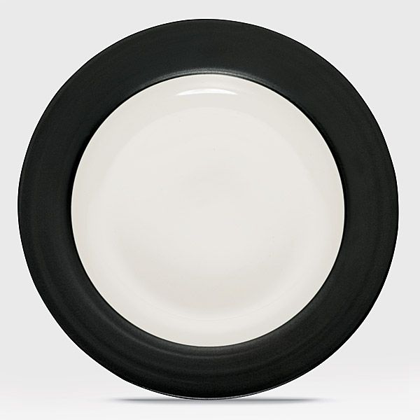 Colorwave Graphite Dinner Plate, Rim, 11in.