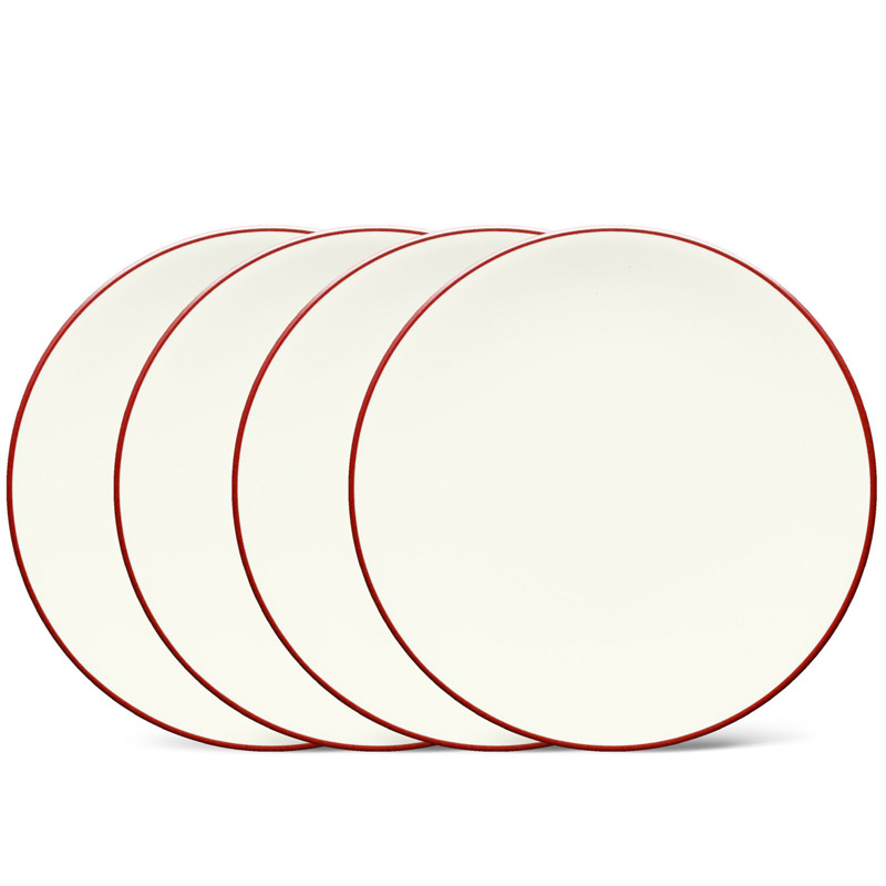 Colorwave Raspberry Mini Plates, Set of 4